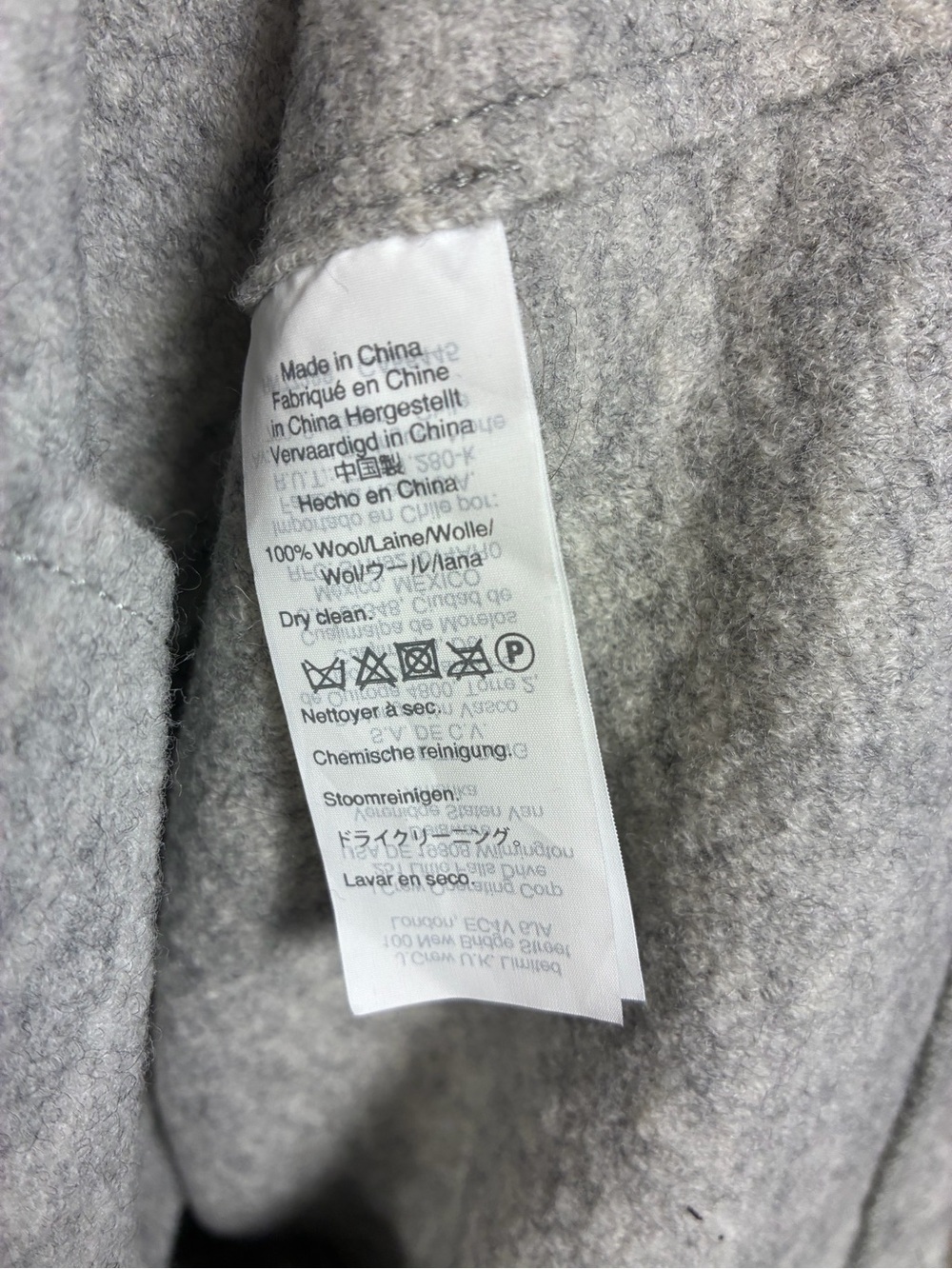 J.Crew Italian Boiled Wool Manifattura Di Carmignano Lady Coat - Picture 11 of 15